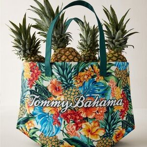Tommy Bahama Floral Pineapple Tote